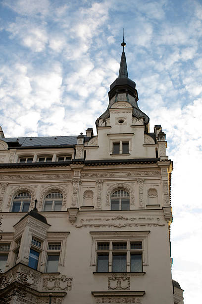 istock There is a large white building featuring a prominent steeple atop it 2235118680