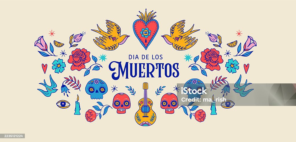 Dia de los muertos, Day of the dead, Mexican holiday, festival. Hand drawn vector poster, banner and card in modern doodle, art style, with skulls, birds, guitar and flowers Dia de los muertos, Day of the dead, Mexican holiday, festival. Hand drawn vector illustration, poster, banner and card in modern doodle, art style, with skulls, birds, guitar and flowers Art stock vector Dia de los muertos, Day of the dead, Mexican holiday, festival. Hand drawn vector poster, banner and card in modern doodle, art style, with skulls, birds, guitar and flowers Dia de los muertos, Day of the dead, Mexican holiday, festival. Hand drawn vector illustration, poster, banner and card in modern doodle, art style, with skulls, birds, guitar and flowers Art stock vector