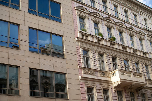 istock A very large building featuring numerous windows and a spacious balcony 2235124729