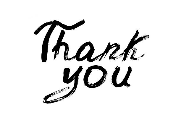 istock Thank You text on white background. Handwriting, paint brush.   Love, peace, praying, protection, volunteering, healthcare and humanity concept. Hand Lettering 2235137390