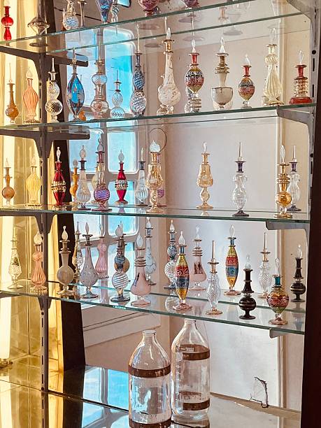 istock Colorful Perfume Bottles in an Egyptian Bazaar 2235148670