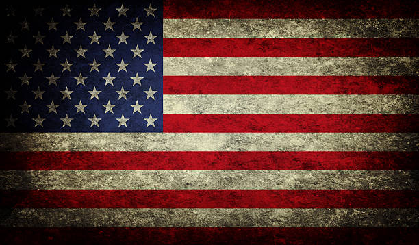 istock Grunge USA Flag 2235159382