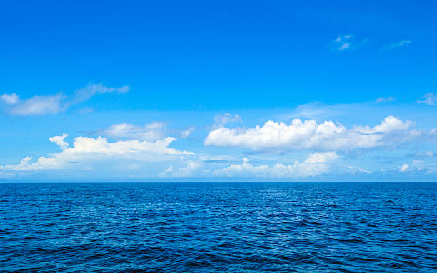 istock Beautiful sky and blue sea 2235161626