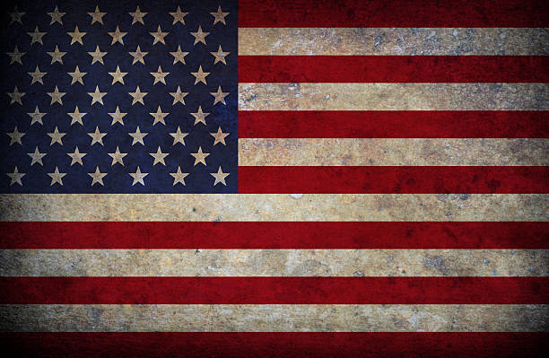 istock Vintage American Flag 2235162528