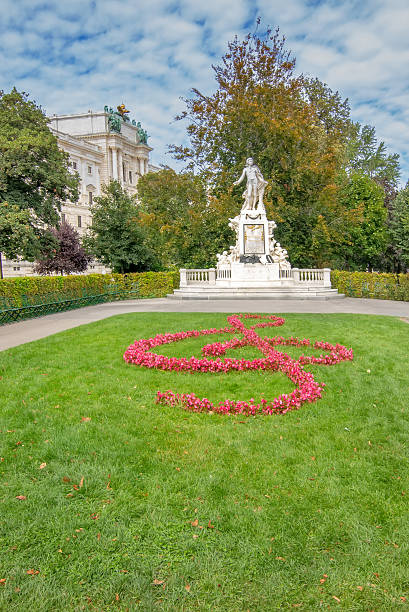 istock Mozart Monument in Vienna's Burggarten 2235168133