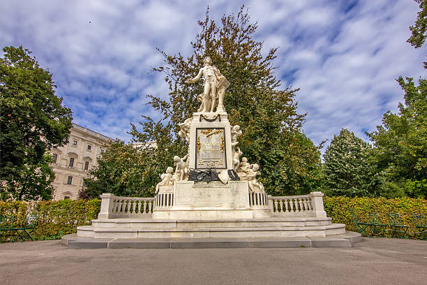 istock Mozart Monument in Vienna's Burggarten 2235168158