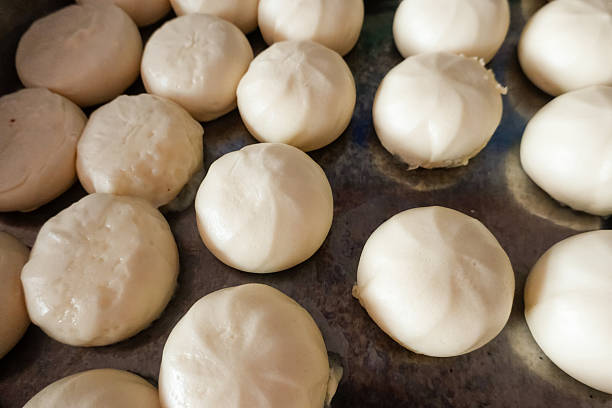istock Breakfast food in Jiangxi: steamed buns, 2235168810