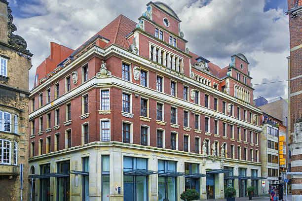 Building in downtown of Bremen, Germany