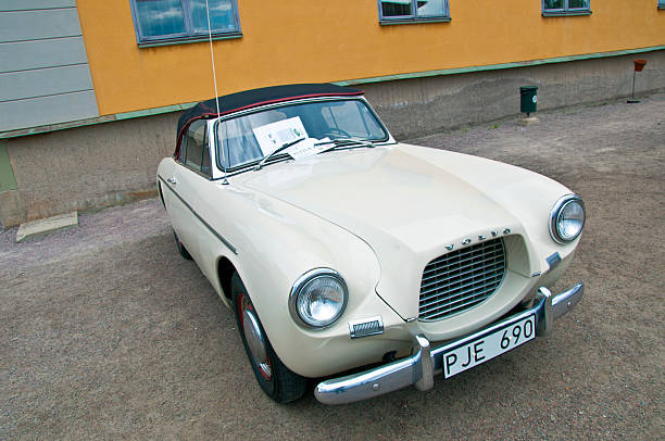 Falun, Sweden  - June 06, 2010: Classic Volvo Sport P1900 from 1957 on display in Falun.