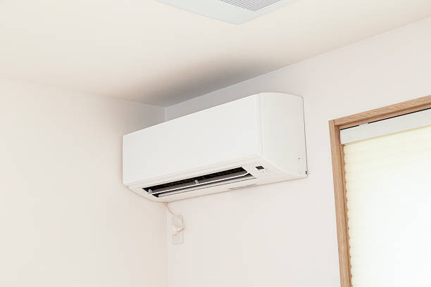 istock Air conditioners installed in newly built homes. 2235174500