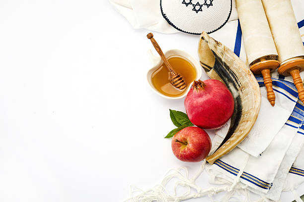 istock Rosh Hashanah Essentials. Jewish New Year celebration. 2235183304