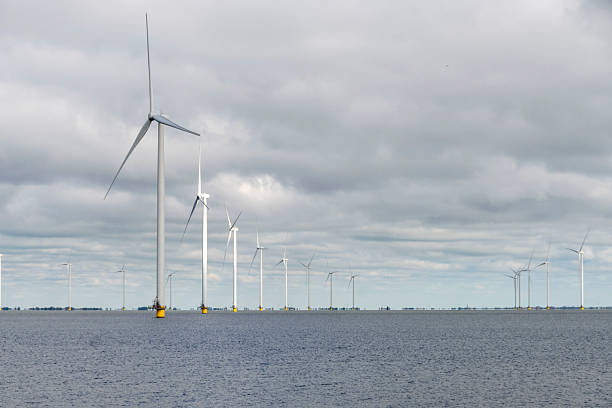 istock Wind turbines in Texel, North Sea, Netherlands. 2235188094