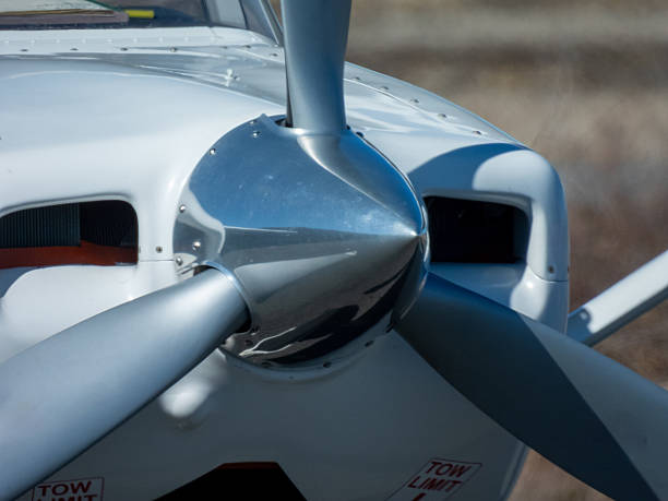 Streamlined airplane with metallic body. Globe Swift. Built in 1950.