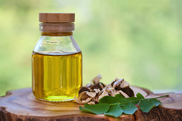 istock Natural Moringa Oil and Leaves 2235196206