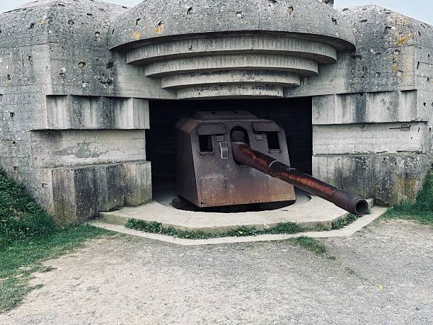 istock Bunkers D-Day Gold Beach Normandy Artillery 2235198155