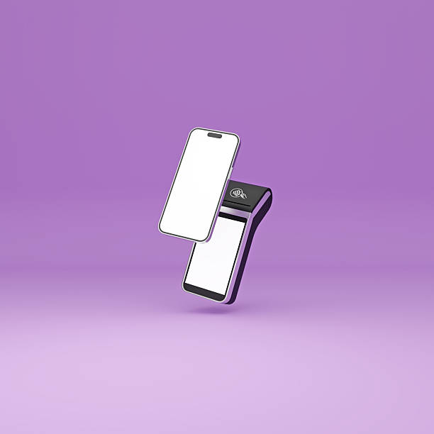 istock 3D rendering of floating card and pos machine for contactless payment 2235201758