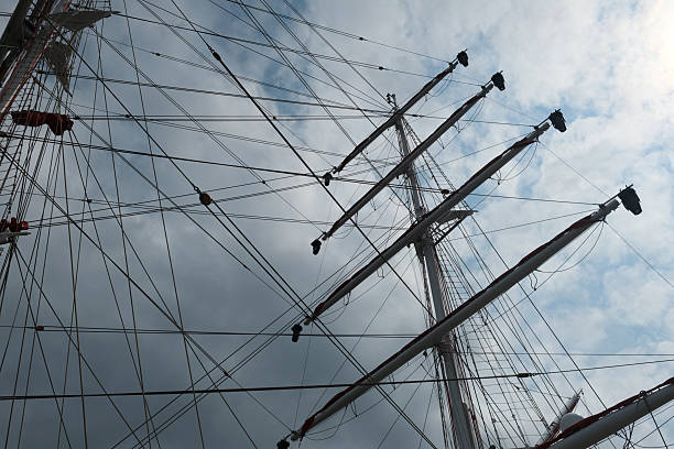 old historical sailing ship views