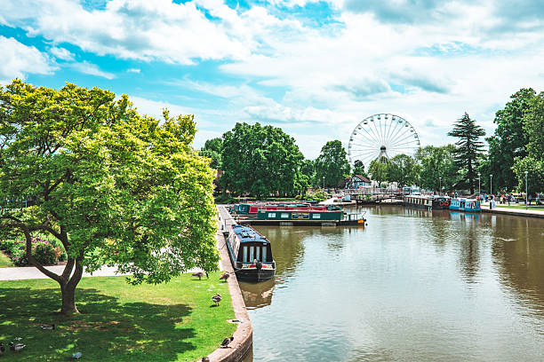 istock River Landscape in Stratford upon Avon, England 2235208843