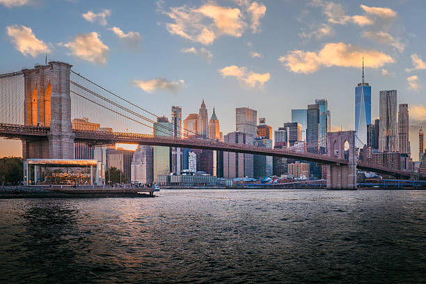 istock The Brooklyn Bridge, Freedom Tower and Lower Manhattan on 9/11 2235210040