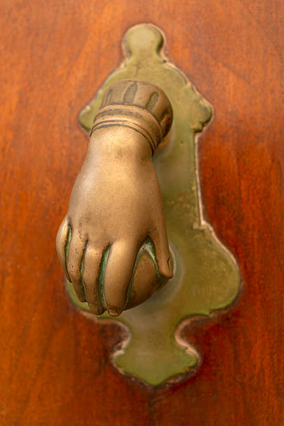 door handle in the shape of a human hand from Spain