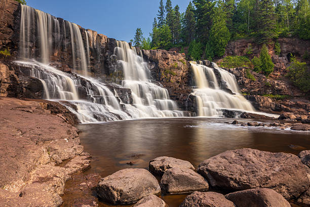 istock Gooseberry Middle Falls - A Scenic Waterfall Landscape 2235218131