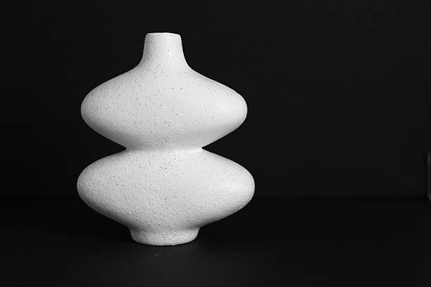 White vase stock photo