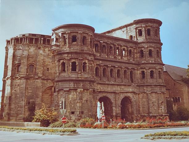 Trier. During the Roman period the Porta Nigra was the city gate of Trier. A monumental building and one of the most visited sights of Germany. Built in the 2nd century from huge blocks of sandstone now it is the best preserved city gate north of the Alps and part of the Unesco World Heritage list.