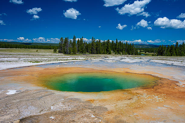 istock Morning Glory Pool in Yellowstone National Park USA 2235224892
