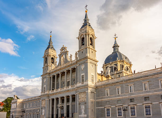 istock La Almudena cathedral on Armeria square, Madrid, Spain 2235231012