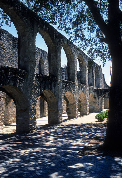 San Antonio Missions NHS - San Jose Mission Arches  - 1984