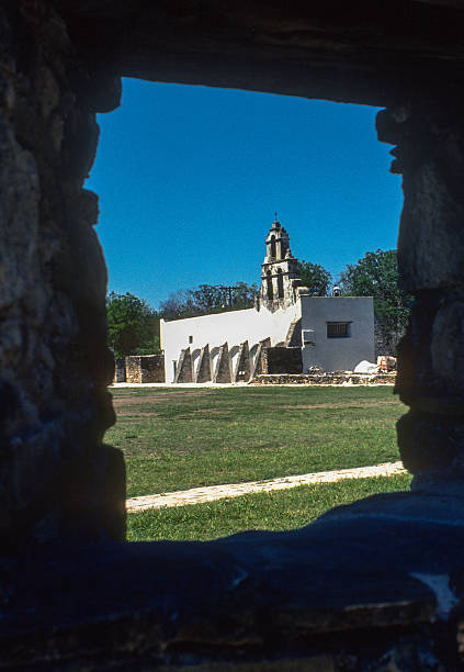 San Antonio Missions NHP - Mission San Juan Framed - 1984