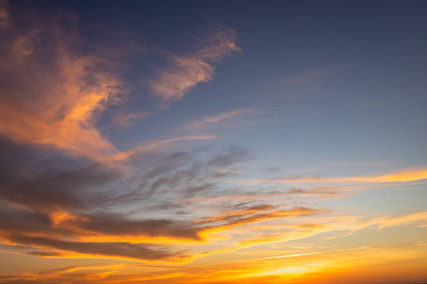 istock Tranquil Atlantic Ocean Sunset Sky  Perfect Nature Wallpaper 2235235096