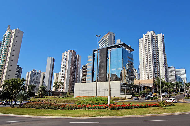 Curitiba, PR, Brazil - November 11, 2021: Japanese Immigration Memorial in Praça do Japão (Japan Square), Água Verde Neighborhood