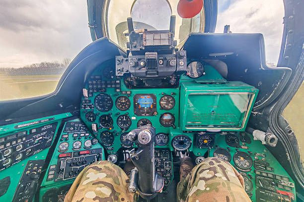 Hello from jet fighter cockpit