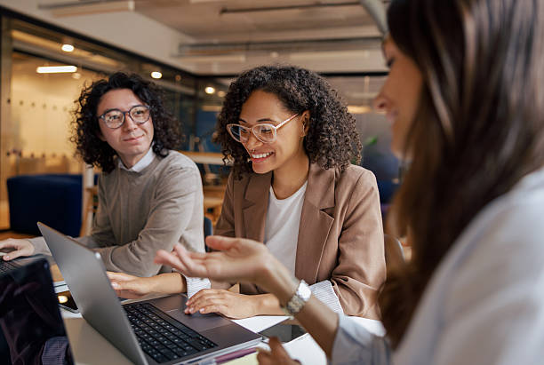 istock Effective Team Collaboration in a Modern Office Setting for Enhanced Productivity and Success 2235248913