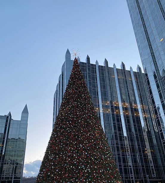 istock Christmas Tree in Pittsburgh, PA 2235255606