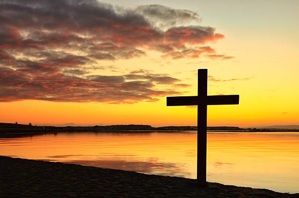 Salvation Cross Sunrise Bay Relfective