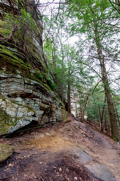istock Whispering Cave, Hocking Hills State Park, Ohio 2235268411