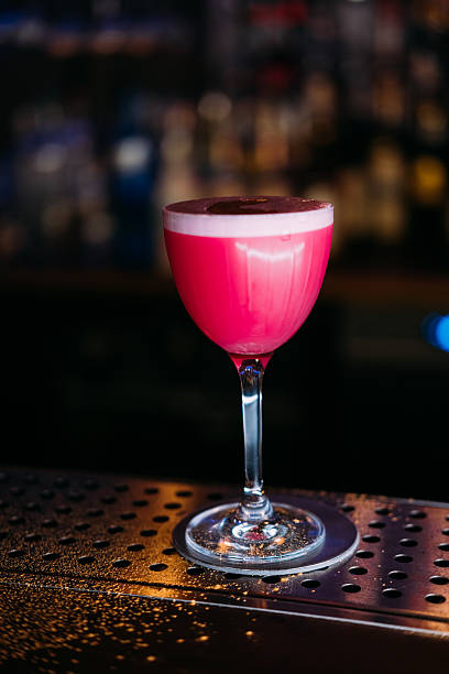 istock Cocktail glass alcoholic drink liquor served pub 2235275797