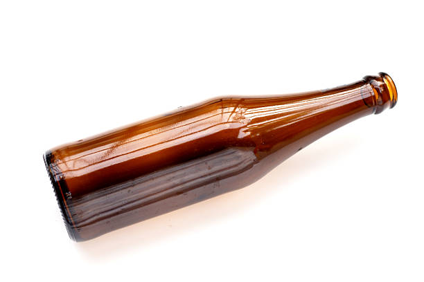 istock Brown glass bottle on a white background. 2235288837
