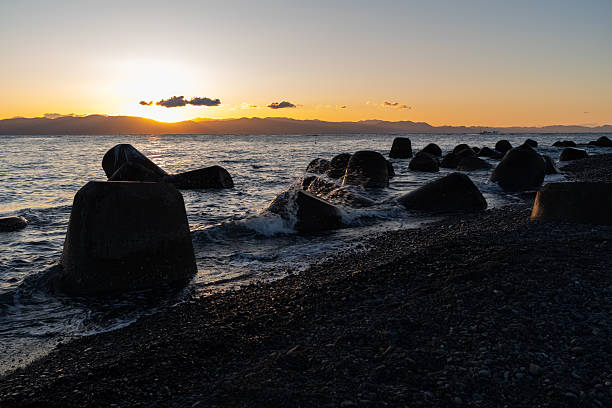 istock Quiet early morning coastline 2235292120