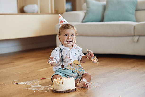 Baby boy is celebrating his first birthday.