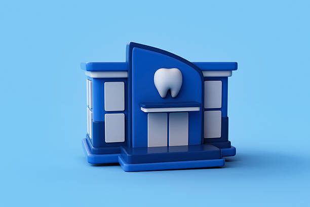 Dentist, Dental Office, Building Exterior, Stereoscopic Image, Three Dimensional
