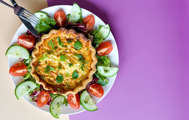 Thai traditional minced pork omelette with rice, This food is easy to prepare and Thai people like to eat it.