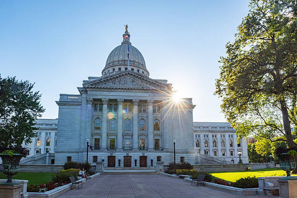 istock Wisconsin State Capitol in Madison, Wisconsin, USA 2235318049