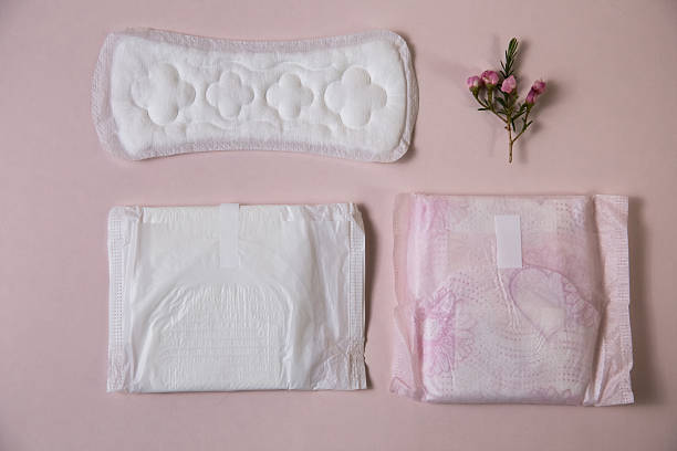 istock Feminine Hygiene Products on Pink Background 2235319843