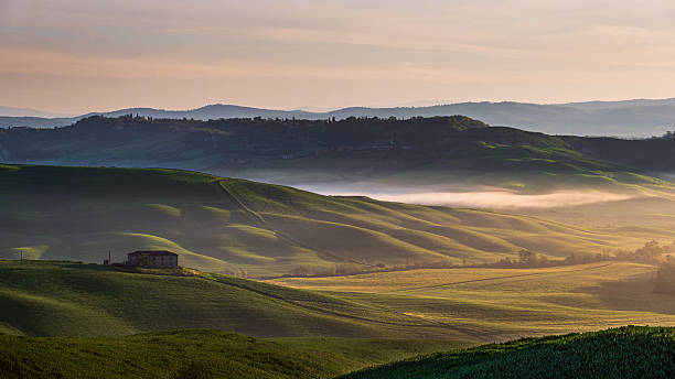istock spring sunrise inside the tuscany hills, Italy 2235327319