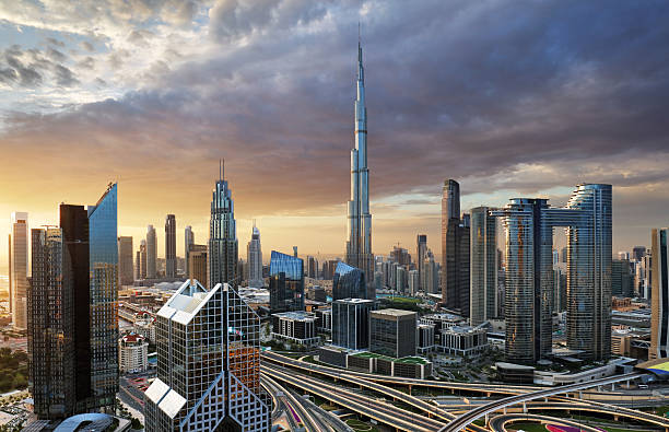 istock Emirates - Dubai cityscape, aerial view, UAE 2235328274