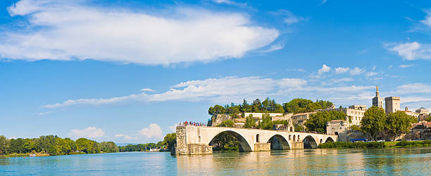 istock Avignon city with the ancient broken medieval bridge of Saint Benezet (Europe-France-Provence) 2235328349