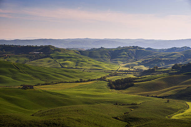 istock spring sunrise inside the tuscany hills, Italy 2235328926
